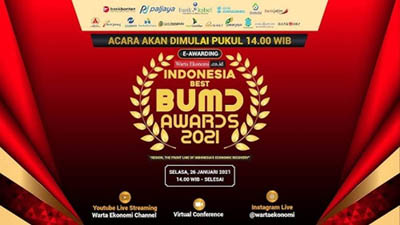 Enam BUMD Jabar Raih Penghargaan Indonesia Best BUMD Award 2021
