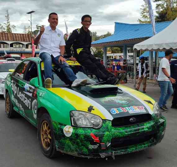 Perally Berhasil Taklukan 'Hutan' TPL Inilah Pemenang Danau Toba Rally 2022-1