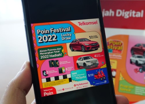 Undian Akhir Tahun Telkomsel Hadirkan Poin Festival Lucky Draw 2022