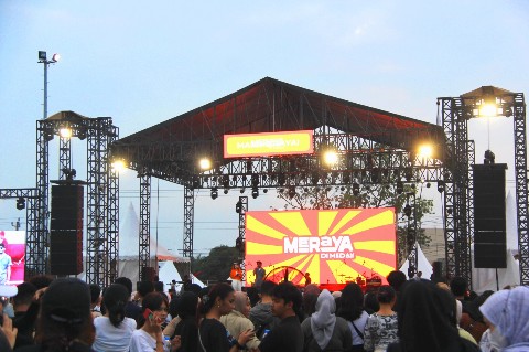 Hiburan Menarik Telkomsel Tersedia di Meraya Festival 2023