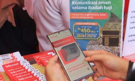 Paket RoaMAX Haji Buat Komunikasi Jemaah Haji Indonesia Bisa Digunakan di Semua Negara Transit