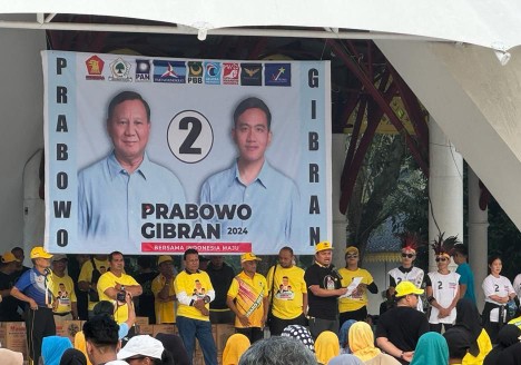 Golkar Tanjungbalai Kampanye Semarak Senam Gemoy Prabowo-Gibran