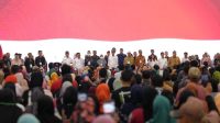 Kapolda Sumut Kawal Presiden RI Bersilaturahim Bersama Ribuan Masyarakat Tebingtinggi