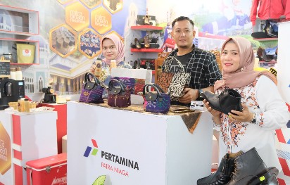 UMKM Mitra Binaan Pertamina Patra Niaga 'Mejeng' di Pekan Inovasi dan Investasi Sumatera Utara