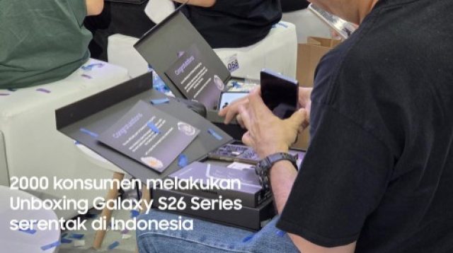 Galaxy Unboxing Day! Menandakan Samsung Galaxy S26 Series Tiba di Indonesia