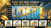 Emas 2031 Bisa Tembus Rp6 Juta per Gram Emas 2031 Bisa Tembus Rp6 Juta per Gram?