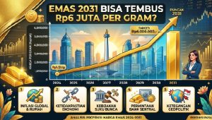 Emas 2031 Bisa Tembus Rp6 Juta per Gram Emas 2031 Bisa Tembus Rp6 Juta per Gram?