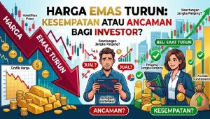 Harga Emas Turun Kesempatan atau Ancaman bagi Investor Harga Emas Turun: Kesempatan atau Ancaman bagi Investor?