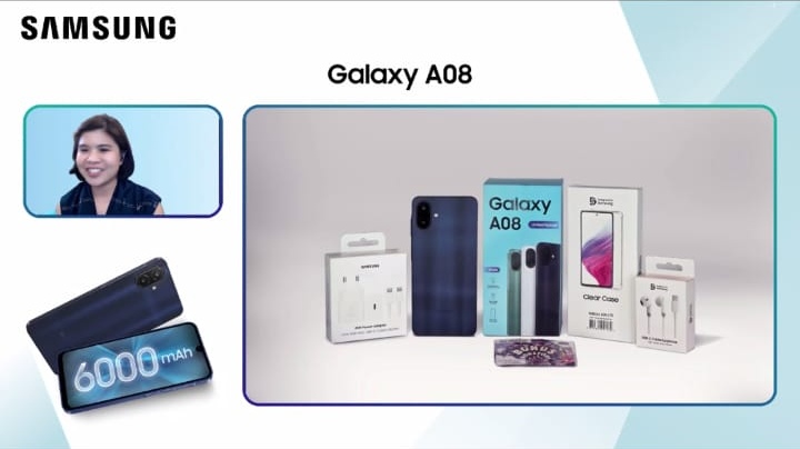 Mengusung Baterai Besar 6.000 mAh, Samsung Galaxy A08 Cocok Menjadi Ponsel Harian Untuk Jangka Panjang
