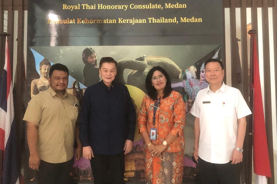 Universitas Murni Teguh Jajaki Keja Sama dengan Konsulat Kehormatan Thailand di Medan