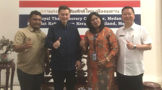Universitas Murni Teguh Jajaki Keja Sama dengan Konsulat Kehormatan Thailand di Medan
