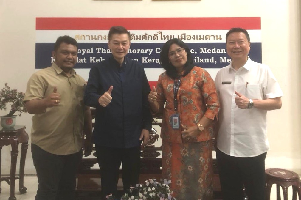 Universitas Murni Teguh Jajaki Keja Sama dengan Konsulat Kehormatan Thailand di Medan